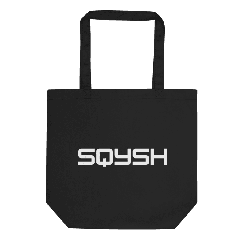 Sqysh Eco Tote Bag — Text